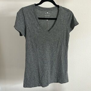 Velvet by Graham & Spencer Jilian Original Slub V-Neck Tee